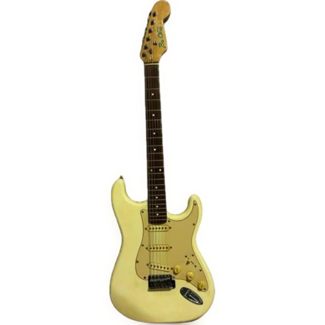 ✨激安✨Bo One ストラトキャスタータイプ エレキギター アイボリー