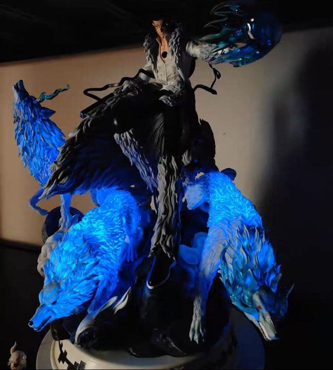 BLEACH 黒衣少年図 コヨーテ 1/8ガレージキット ガレキ スタチュー①