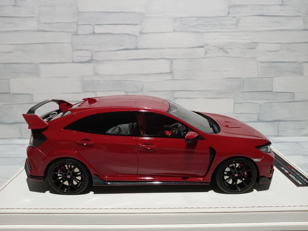 1/18 シビック　タイプR　FK8 ミニカー　40台限定　ディーラー品　レッド