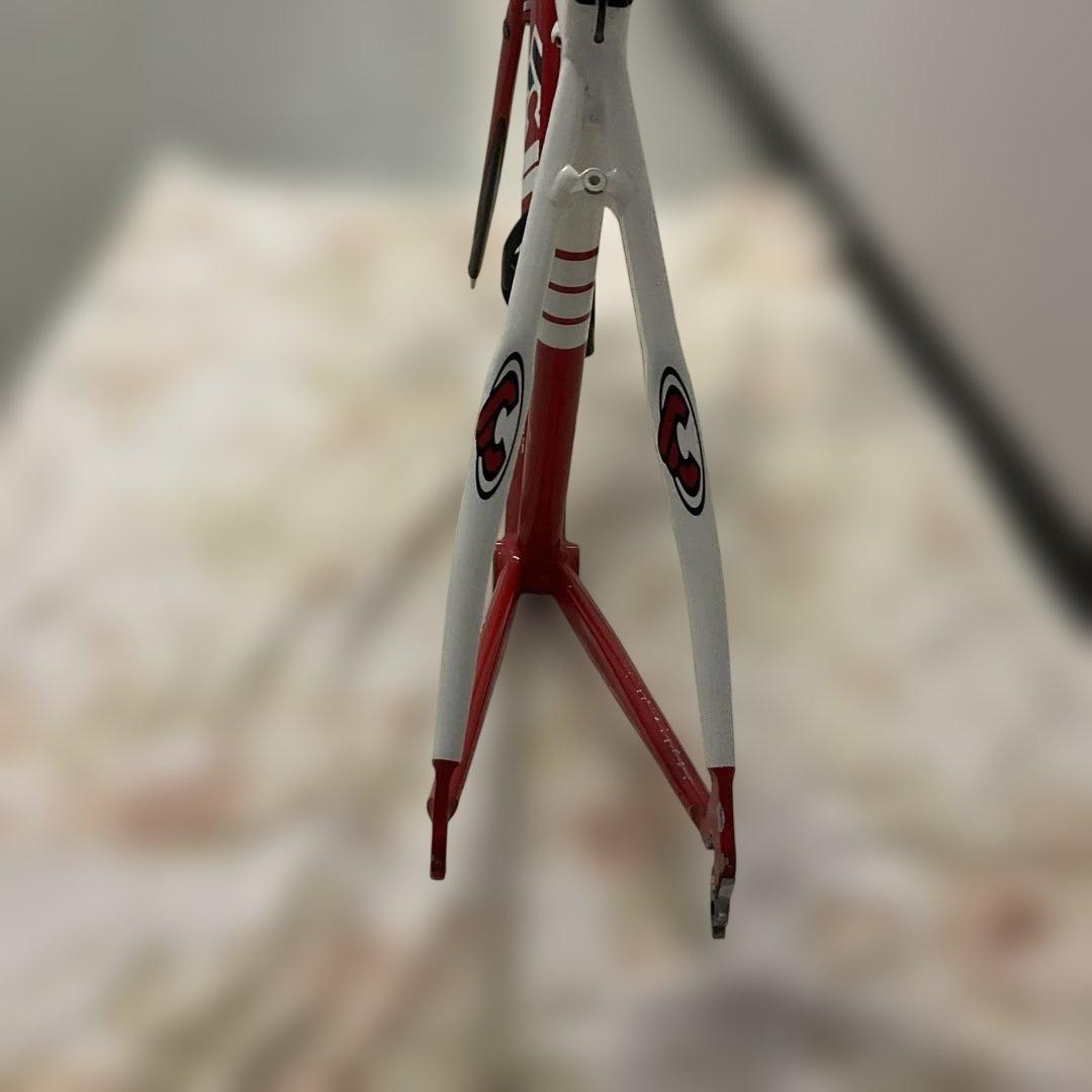 チネリ　xperience アルミフレーム　アルミコラムカーボンフォーク