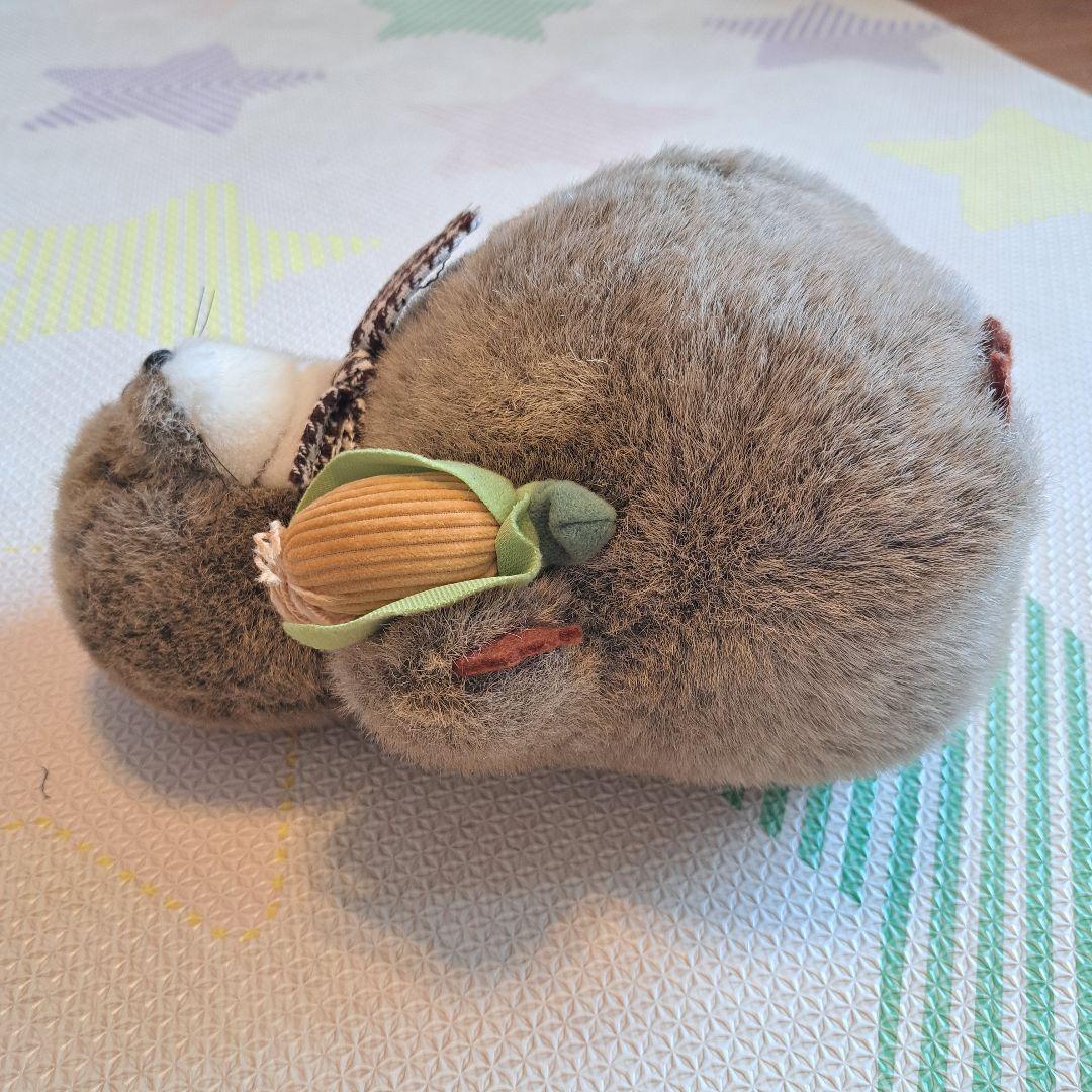 HEART&HEART もぐらのぬいぐるみ メガネ　とうもろこし　ナカジマ