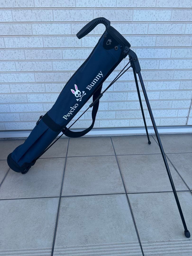Psycho Bunny スタンドバッグ ネイビー