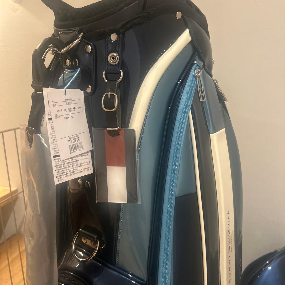   ゴルフキャディバッグ ネイビー