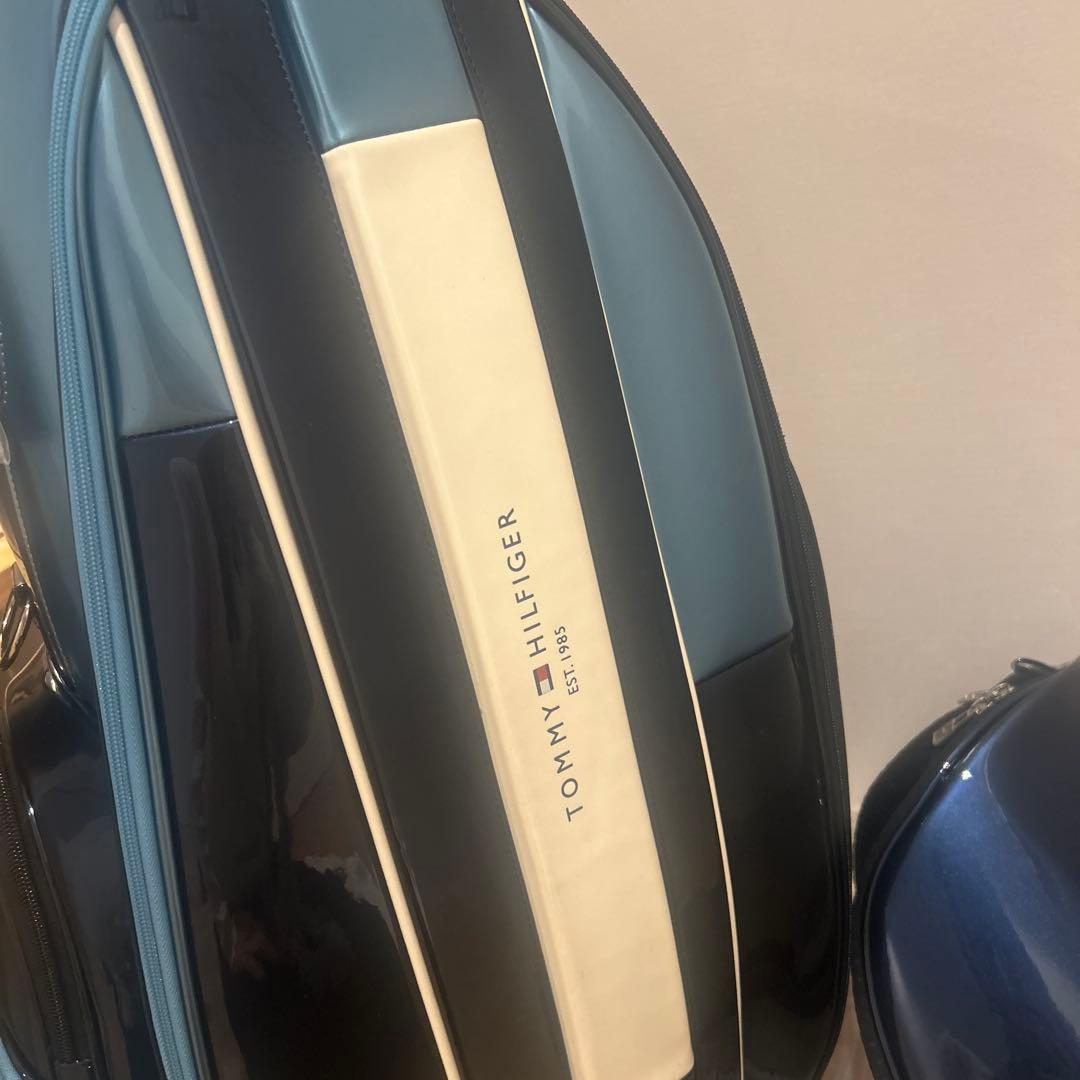   ゴルフキャディバッグ ネイビー