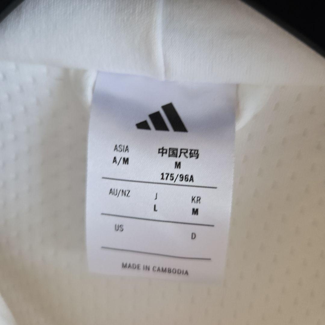 SALE♥️adidas　パーカーセットアップ Lサイズ　ホワイト/ブラック