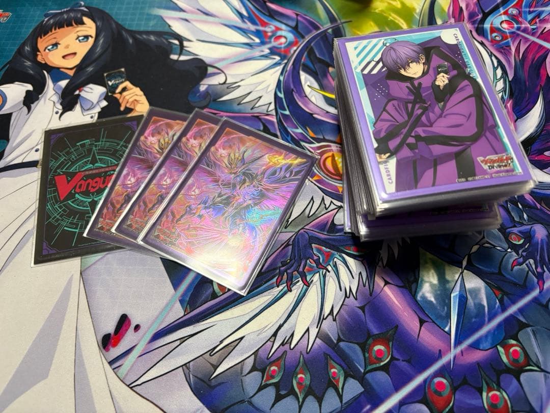 ヴァンガード ドラジュエルド　デッキパーツ　スリーブ付き