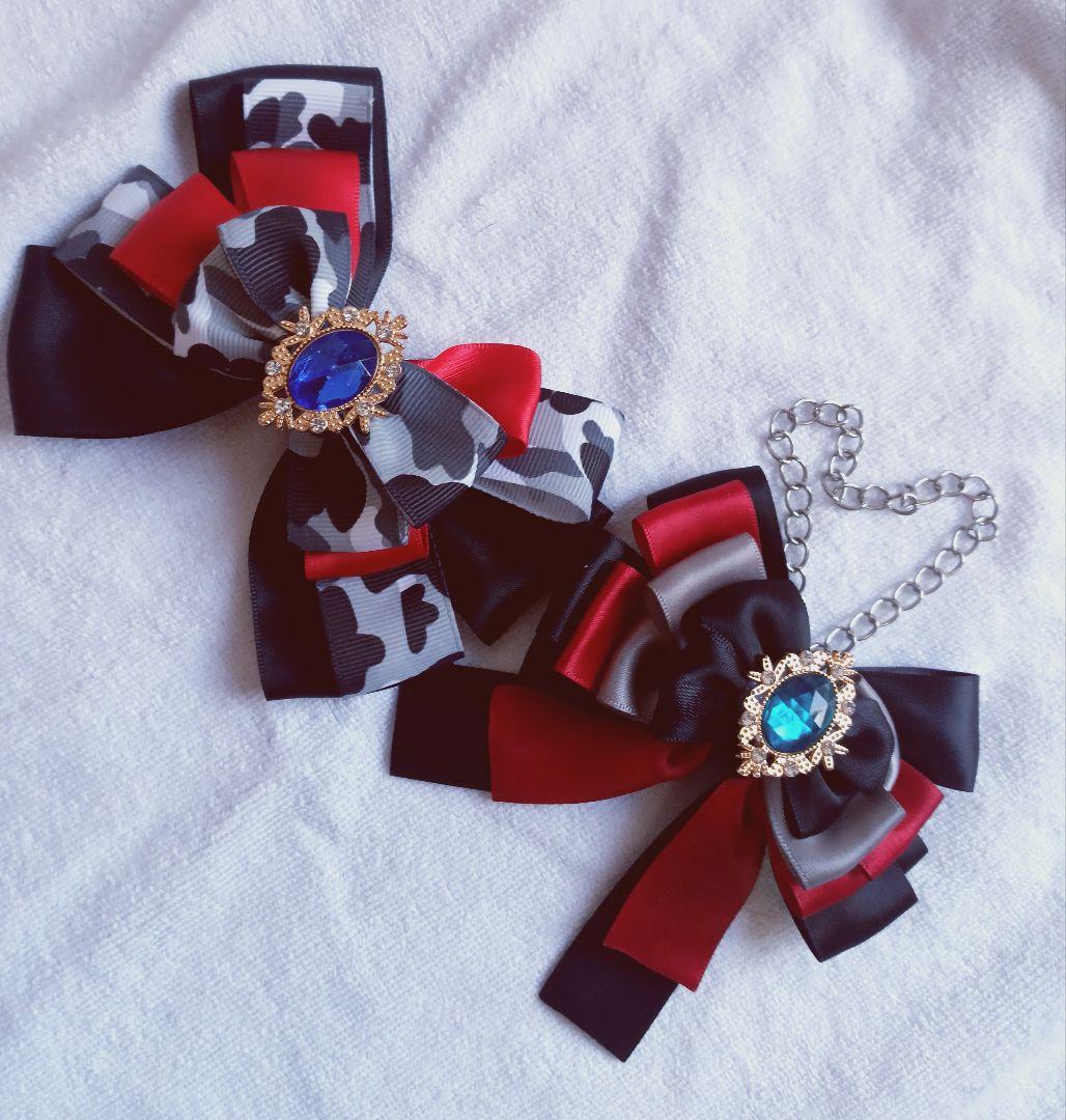 【オーダー再開】キンブレリボン ペンラリボン ヘアメリボン 硬貨ケース チャーム