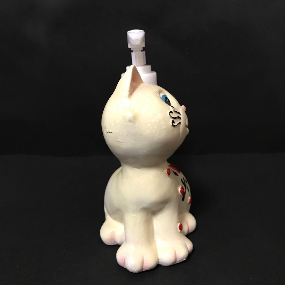 ヴィンテージ レアな可愛い猫のソーキーボトル