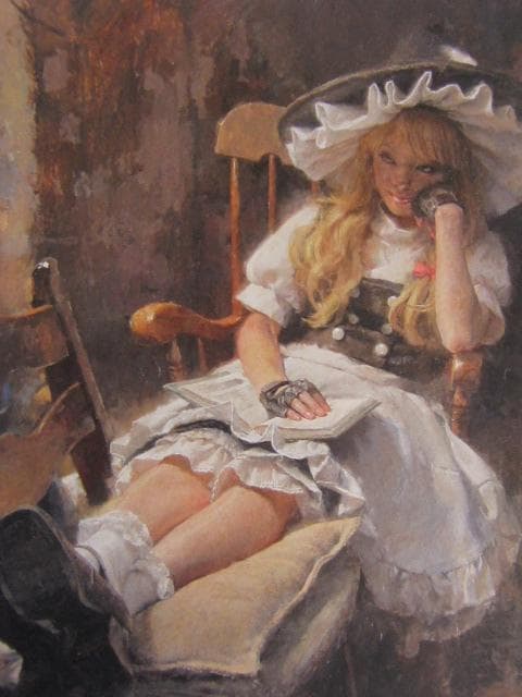 三澤寛志、普通の魔法使い、希少な画集より、新品高級額・額装付