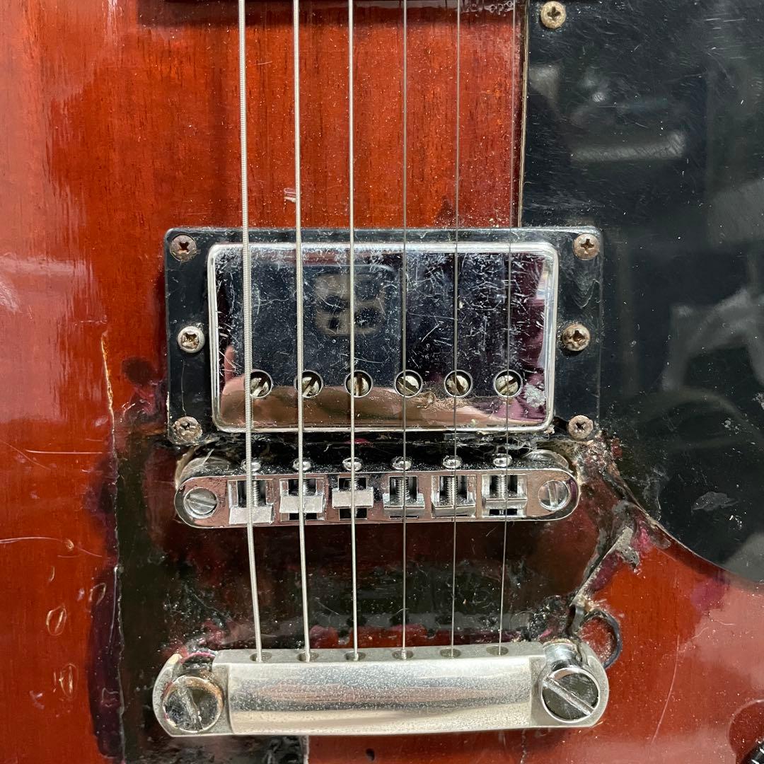 Gibson風　SG チェリーレッド エレキギター　現状品