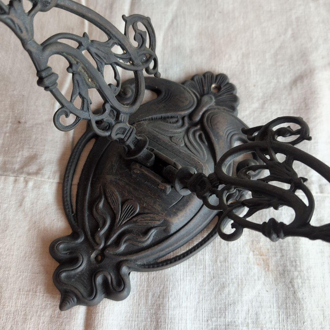 壁用キャンドルホルダー　燭台　金属製