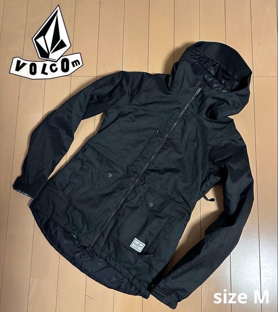 スノーボード ウエア レディース volcom size M ブラック