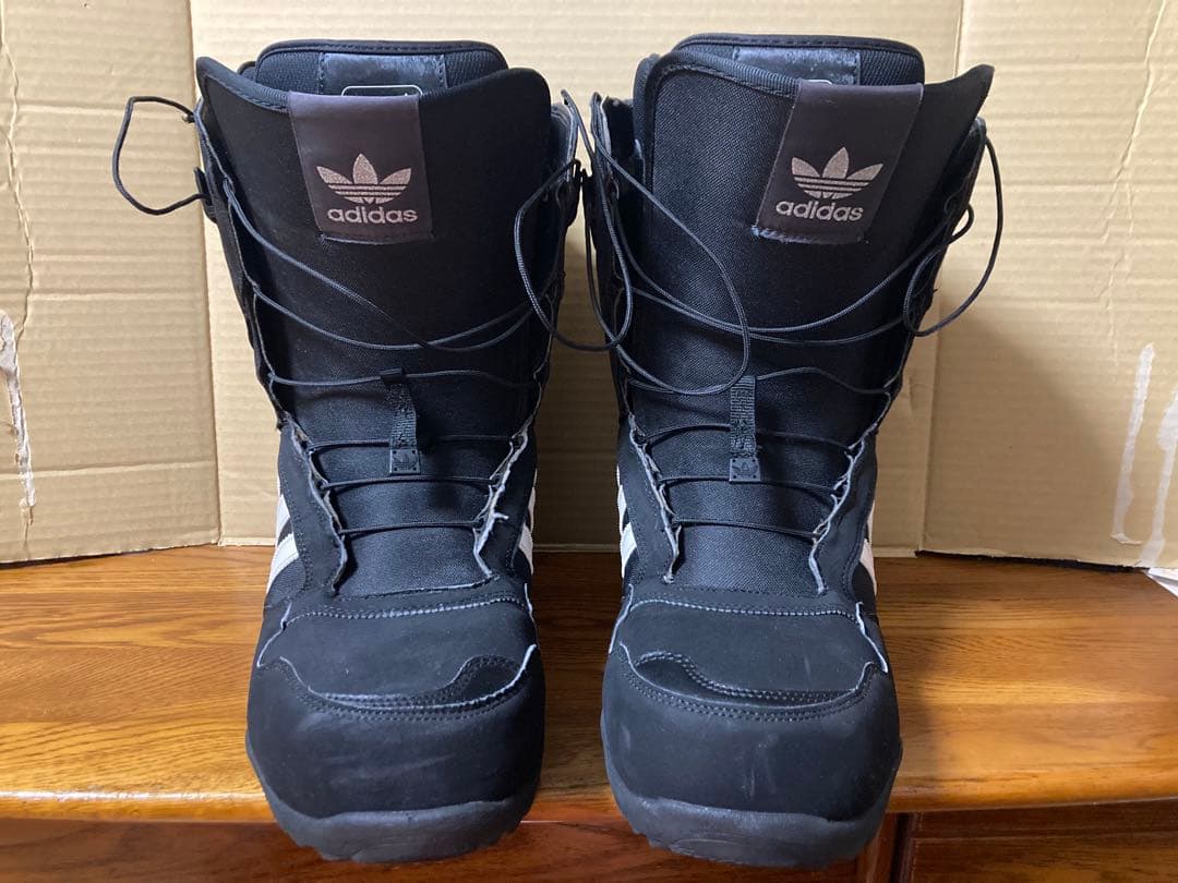 希少 中古 アディダス スノーボード スノボーブーツ 27.5cm 黒色