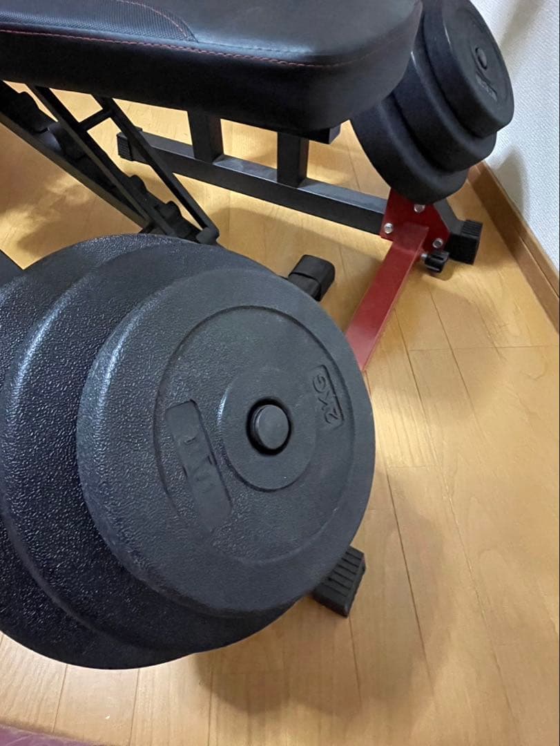 ベンチプレスセット （トレーニングベンチ + バーベルスタンド + バーベル）