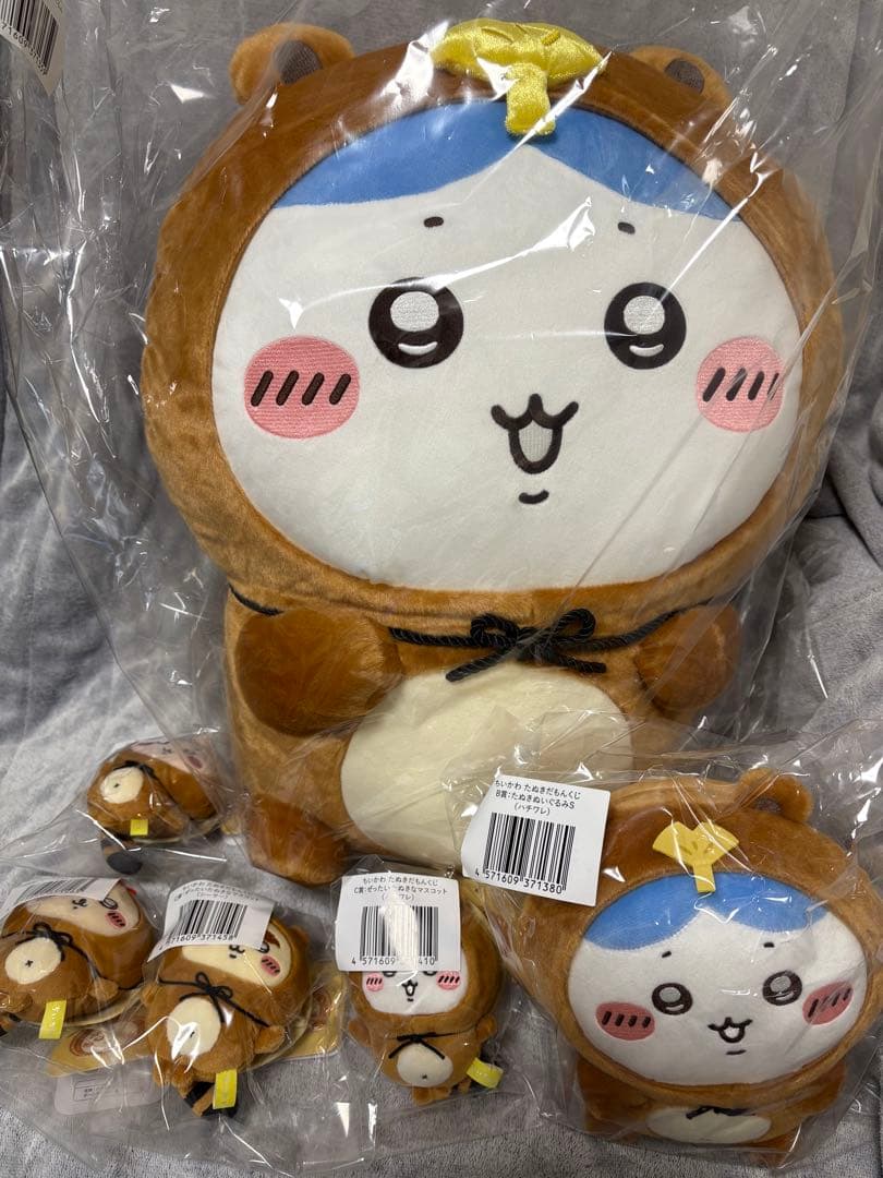 ちいかわ　たぬきだもんくじ　A賞　B賞　C賞　まとめ売り