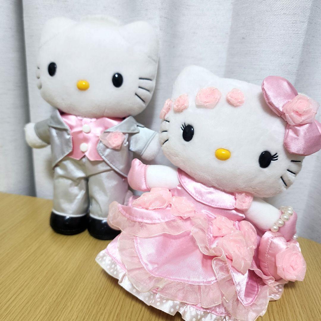 【期間限定値下げ】サンリオショップ　キティ　ダニエル　ウエディングドール