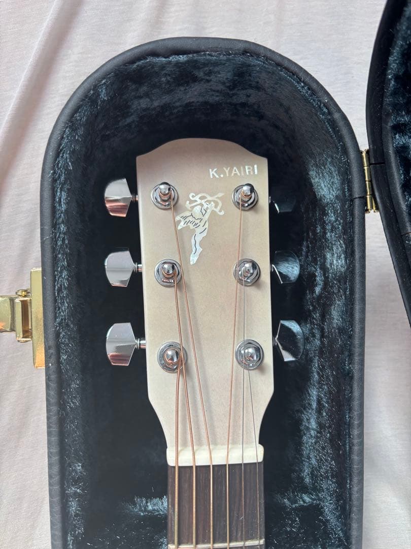アコースティックギター　kヤイリ　rf65 カスタムカラー白　美品