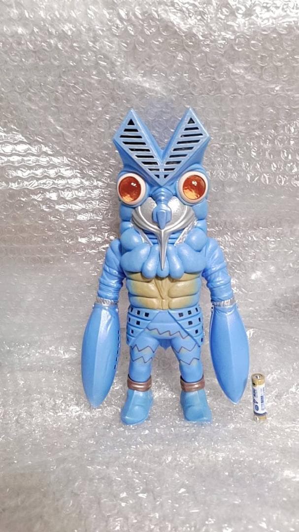 ２４cm 新品 ウルトラマン バルタン星人 ソフビ 円谷 スカイブルーバージョン