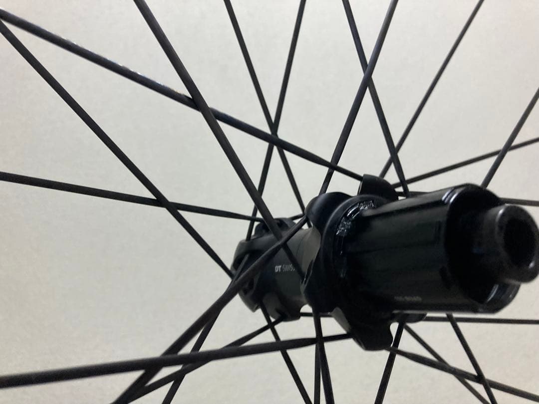 DTSWISS p1800 ディスク ホイール アルミ 前後セット 美品