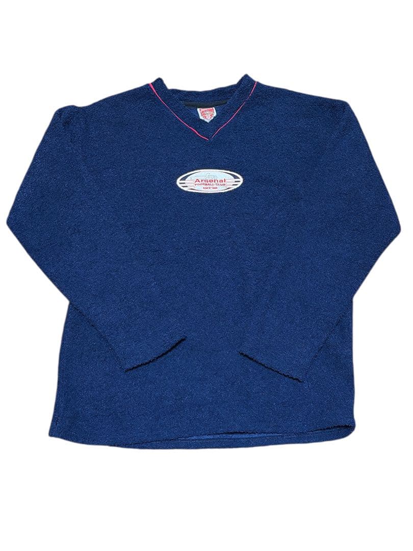 アーセナル　フリーストレーナー　イングランド製　Sサイズ（国内Ｌサイズくらい）紺