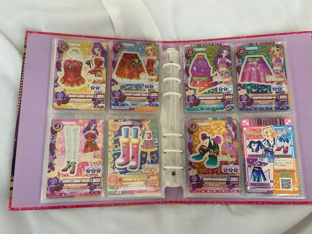 最終値下げ　アイカツカード76枚　バインダー付