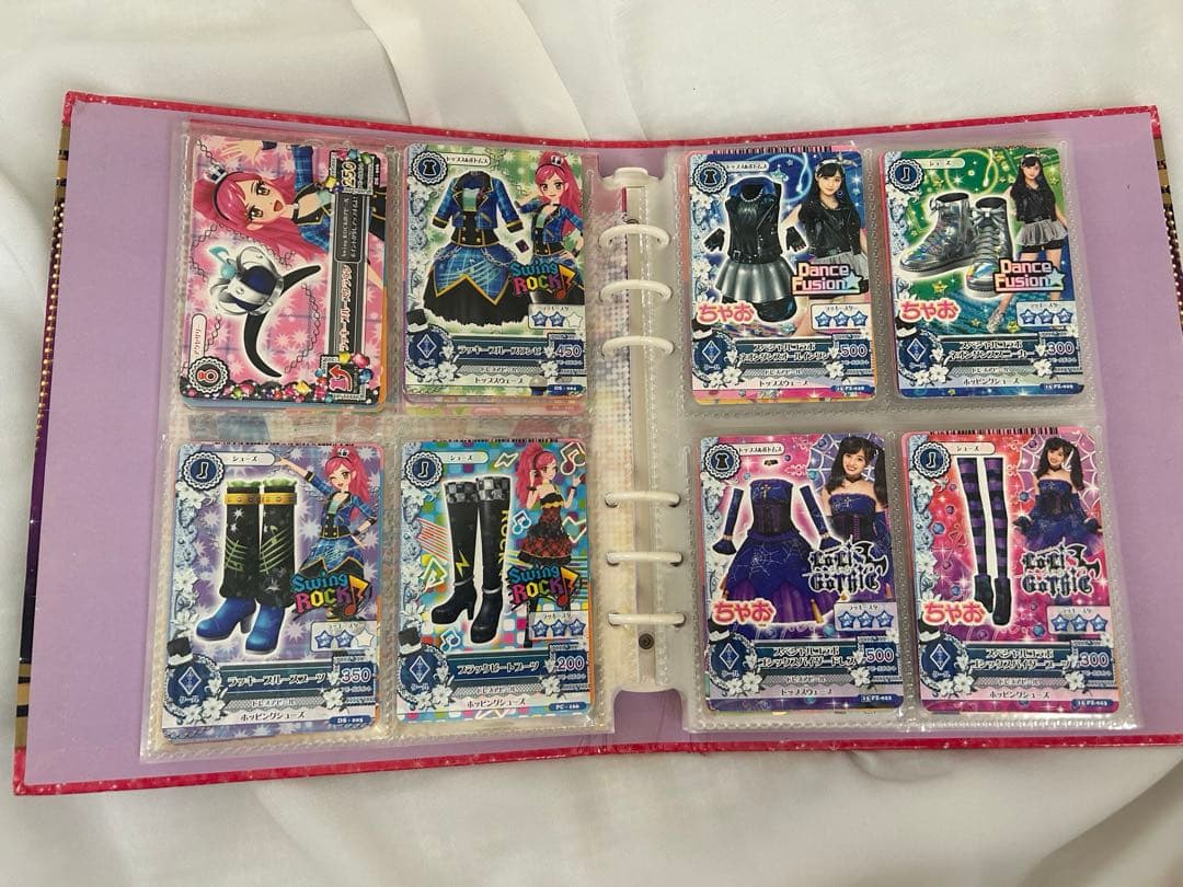 最終値下げ　アイカツカード76枚　バインダー付