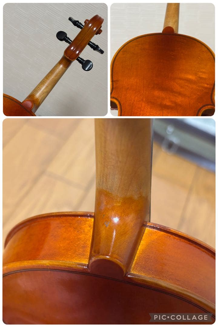 【弓毛替え済み】スズキ　バイオリン　No.200 1/8 2000年