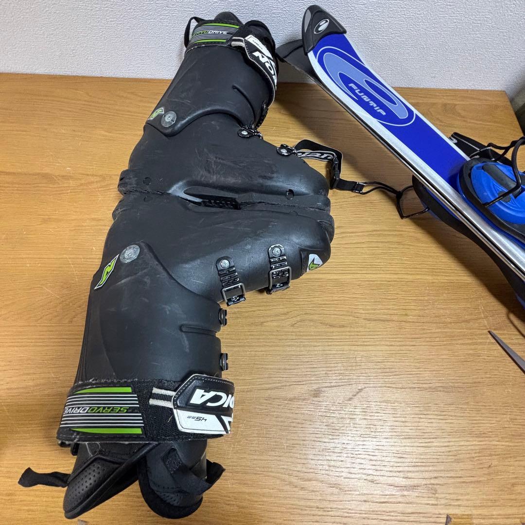 メンズ　ショートスキー　ファンスキーセット　elan 25/25.5cm