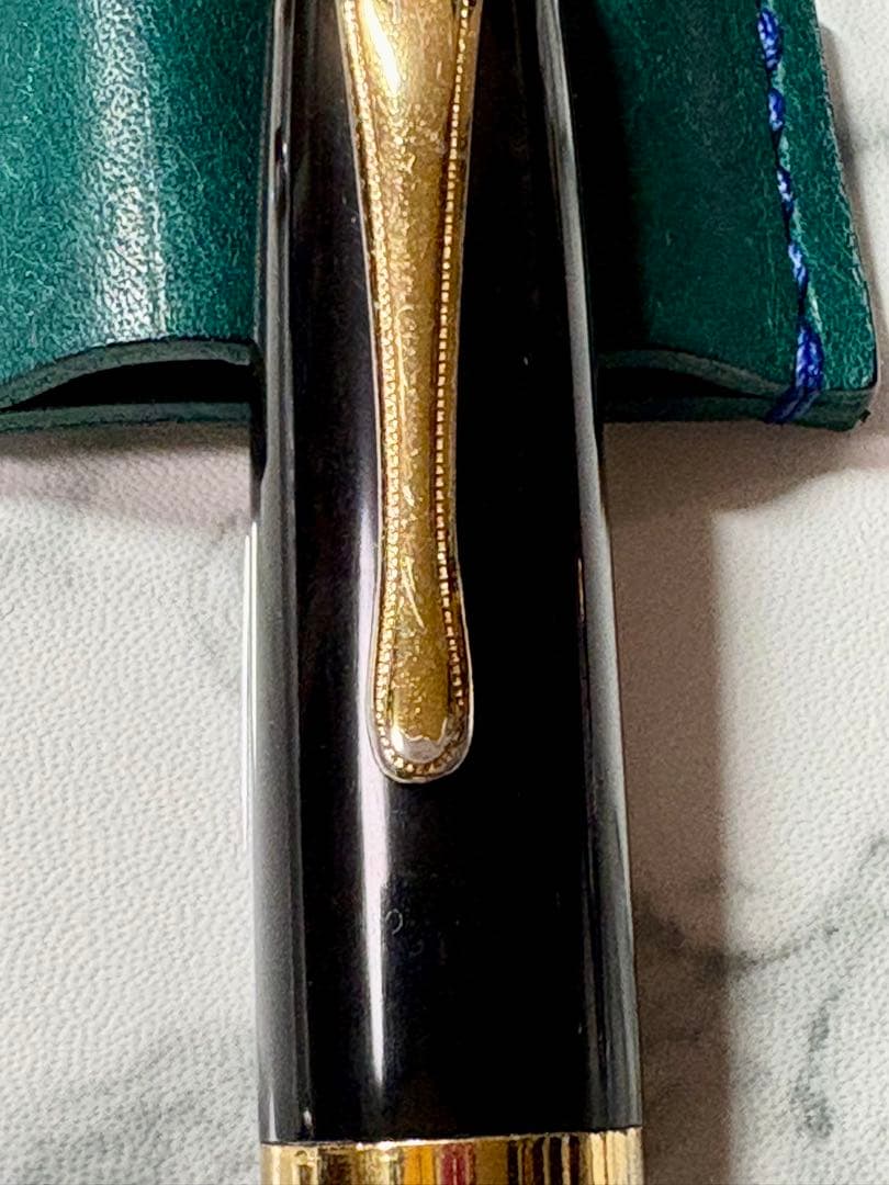 酒井栄助　手造り万年筆　14k