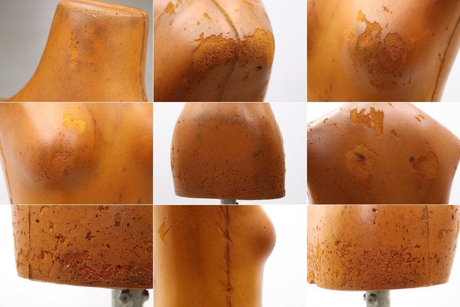 レトロ トルソー ボディ ディスプレイ 陳列 店舗什器 ヴィンテージ