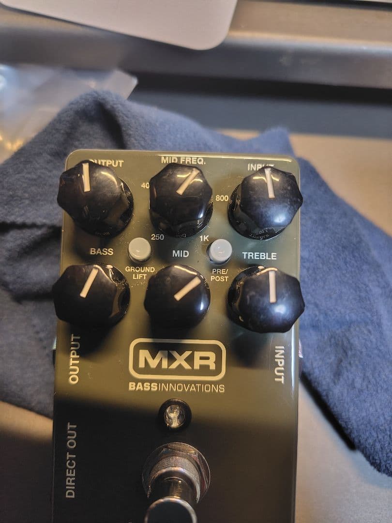 【ほぼ新品】MXR M81 Bass Preamp ベースエフェクター