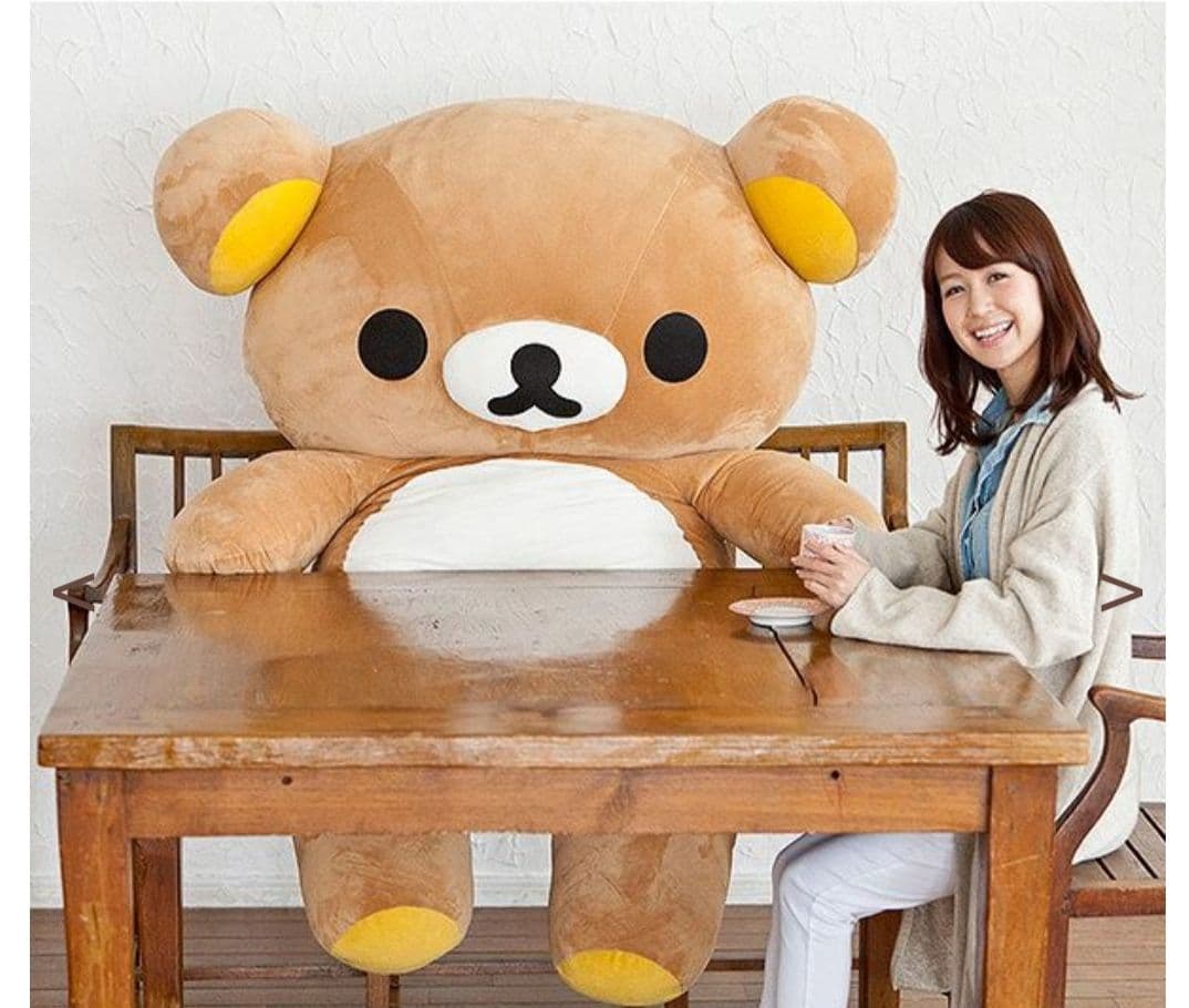 等身大 超巨大 リラックマ 165cm