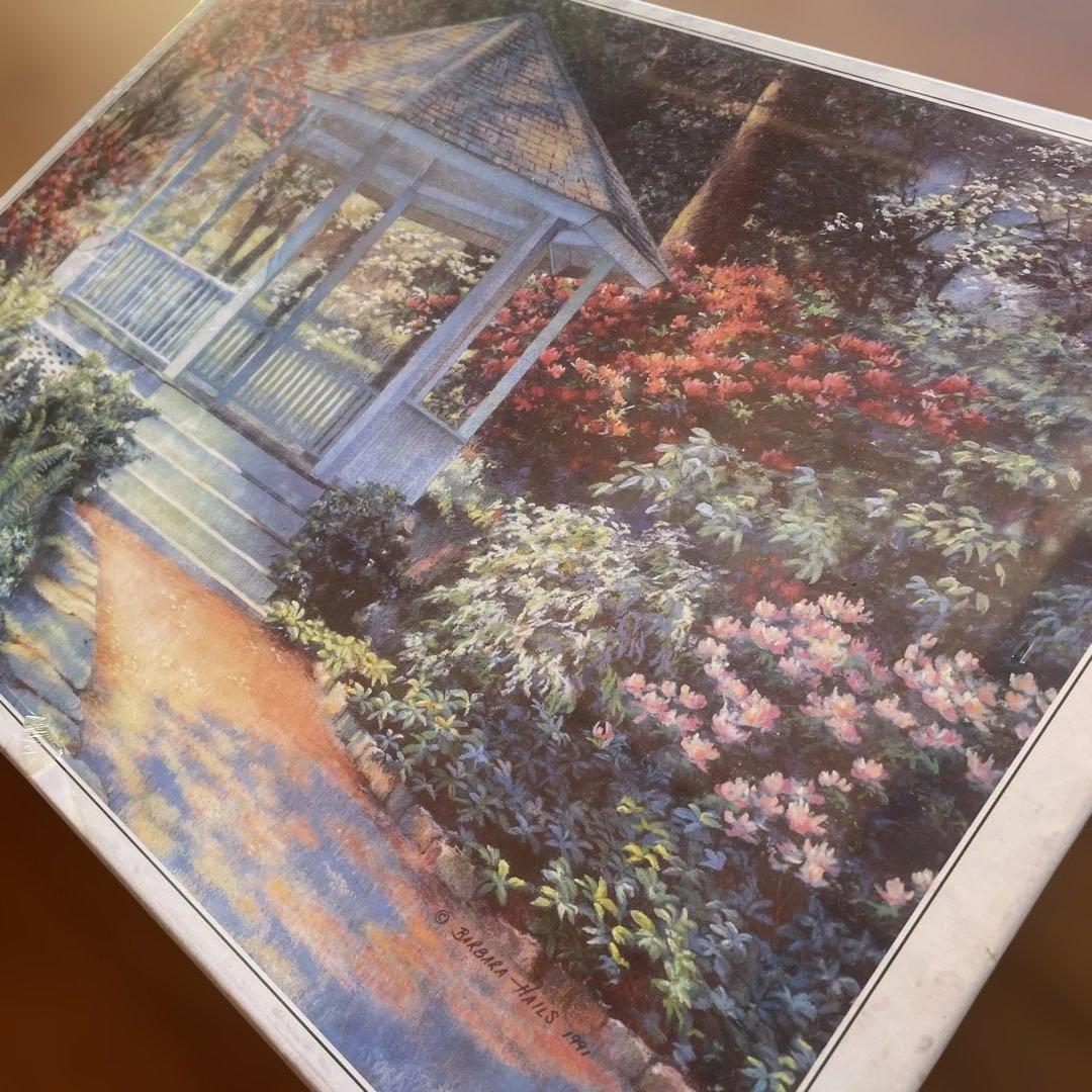 ジグソーパズル　バーバラ・ヘイルズ　ウッドランド・ガゼボ　750P 未開封