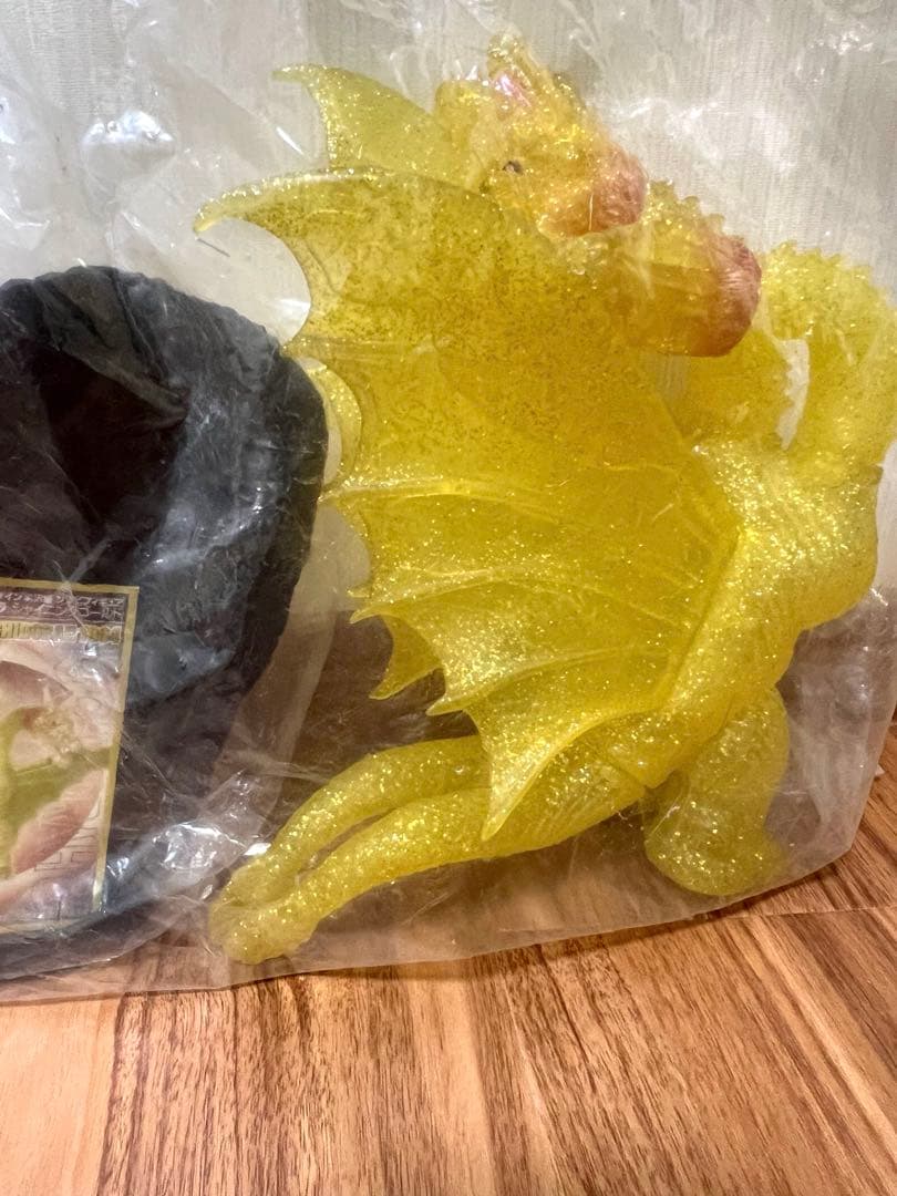 羽沢組 Gメモリーズセレクション ゴジラ キングギドラ　イエロー　ラメ　ソフビ