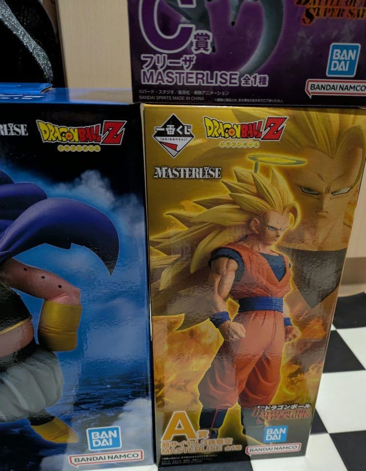 ドラゴンボール 一番くじ フィギュア 孫悟空 フリーザ 魔人ブウ