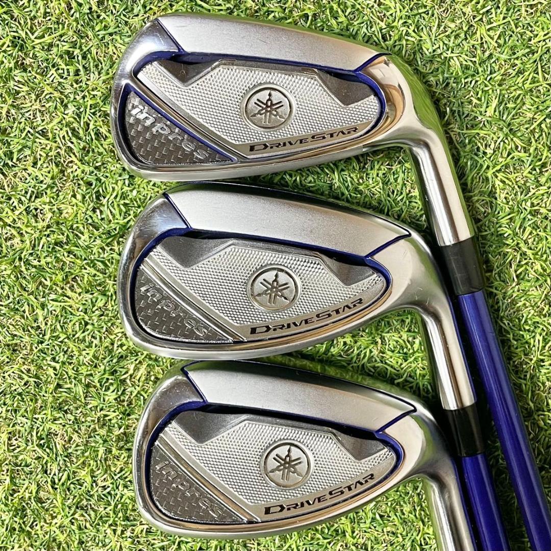 ヤマハ インプレス ドライブスター YAMAHA アイアンセット 6本 R 右