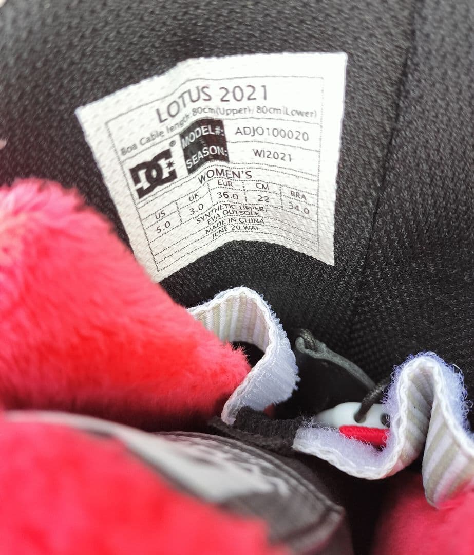[21-22]新品DC LOTUSダブルボア キッズ ジュニア レディース 22
