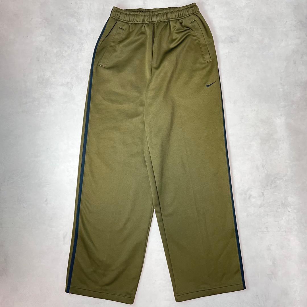 NIKE セットアップ 刺繍ロゴ カーキ XL L