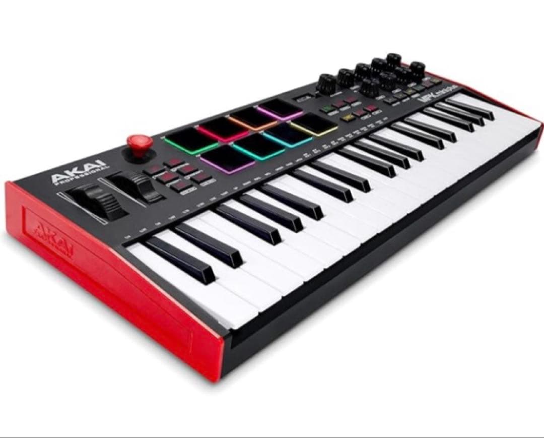 AKAI MIDIキーボード 37鍵