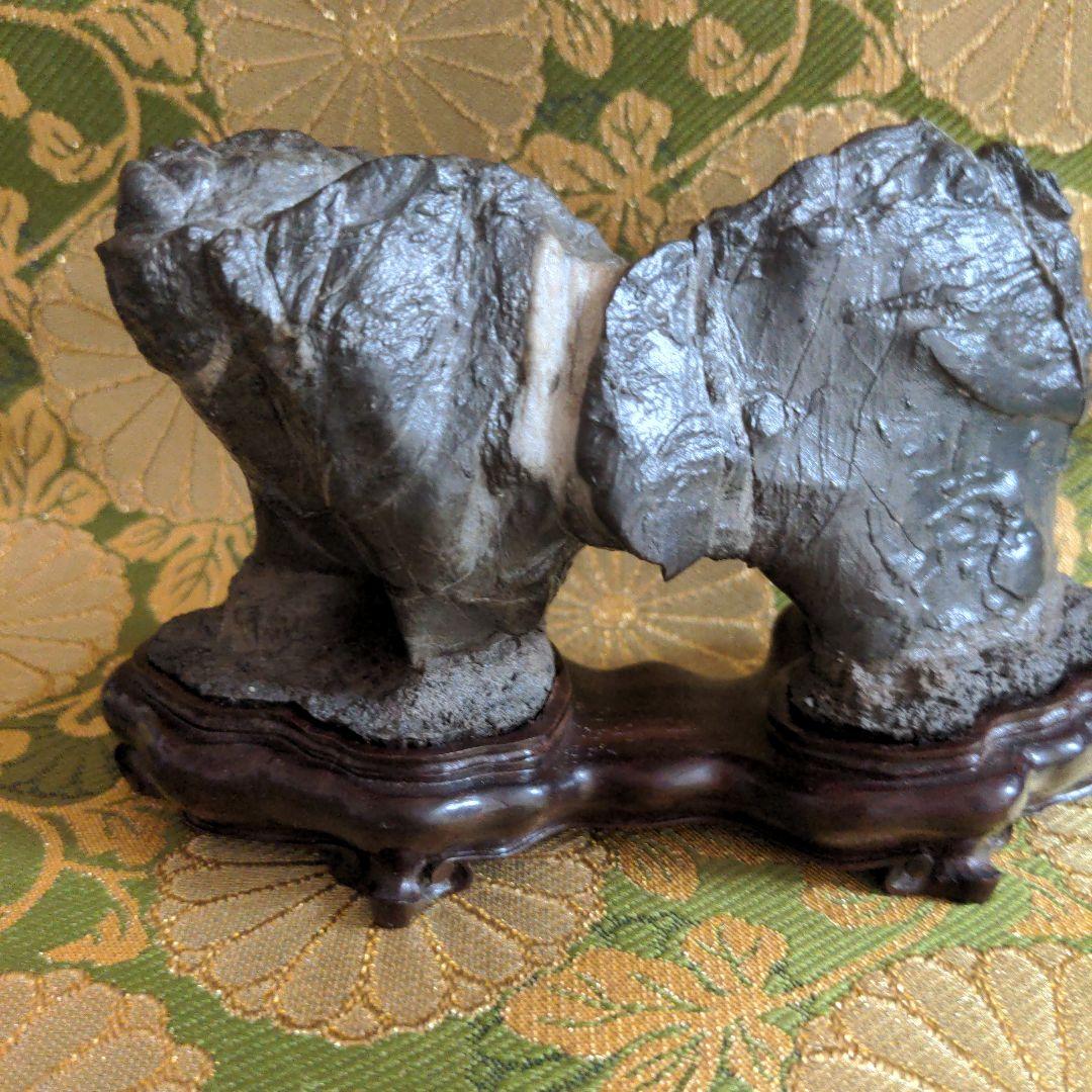 【最終価格】紀州名産　古谷石　円月島　水石　盆石