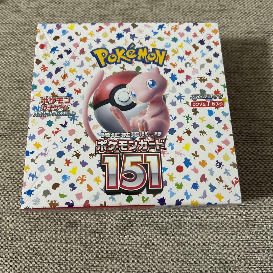 ポケモンカード151 1box 未開封 シュリンク付き