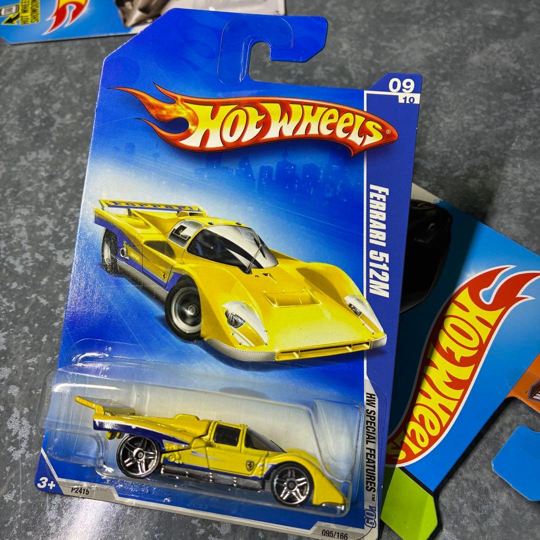 レア　ホットウィール　フェラーリ599XX 512Ｍラフェラーリ 3台セット