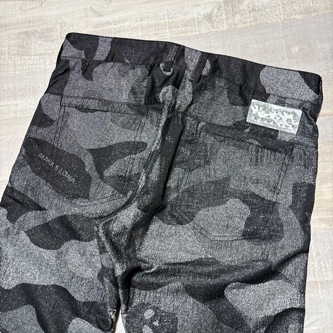マーク&ロナ★撥水★ロゴ★スカル★カモフラ柄★パンツ 【メンズ サイズXL】