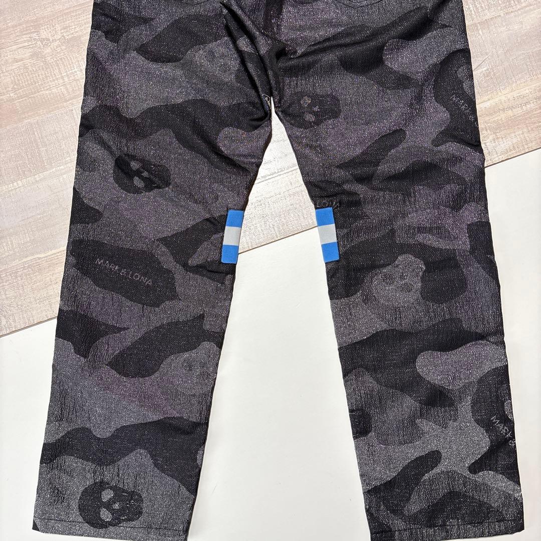 マーク&ロナ★撥水★ロゴ★スカル★カモフラ柄★パンツ 【メンズ サイズXL】