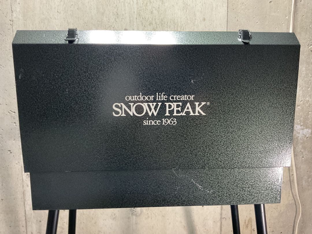廃盤・激レア・未使用 初期モデル バーベキュー ボックス スノーピーク