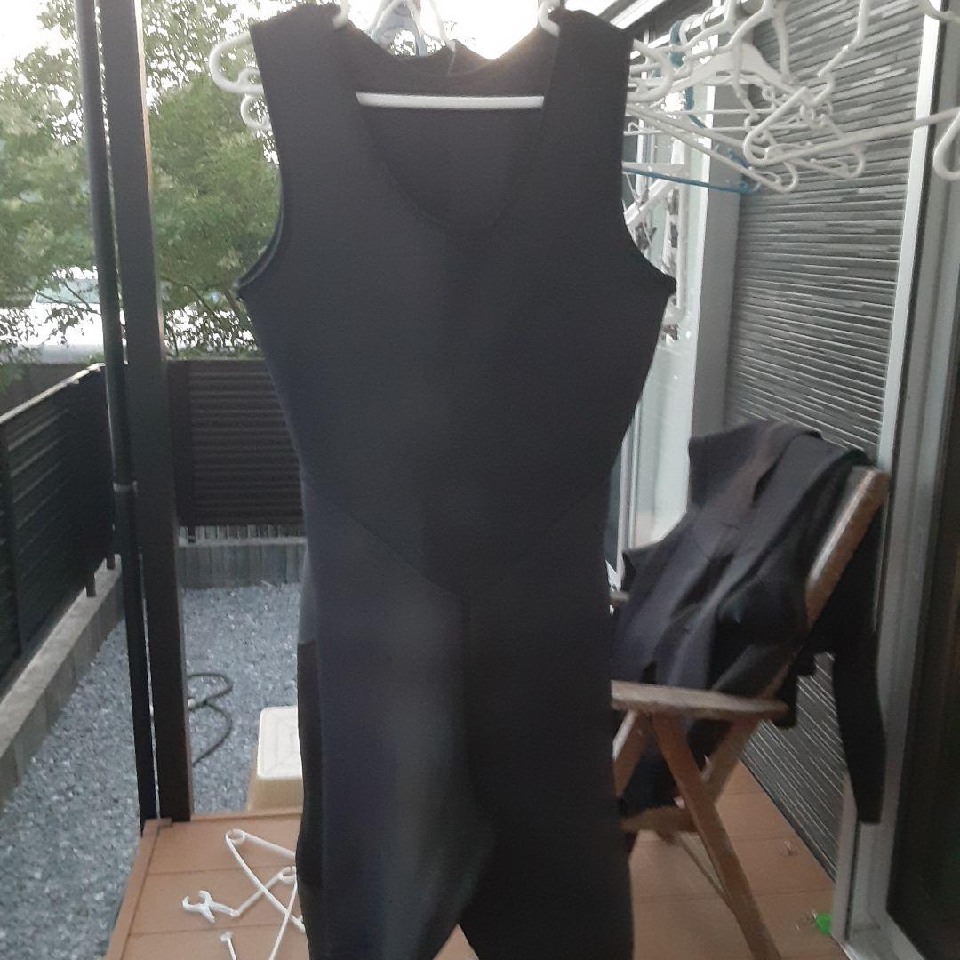 Axxxe Classic ロングジョン ブラック　ノーブランドロングジョン2着