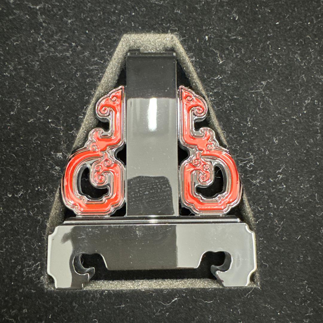 純銀ドラゴンデザイン飾り物セット