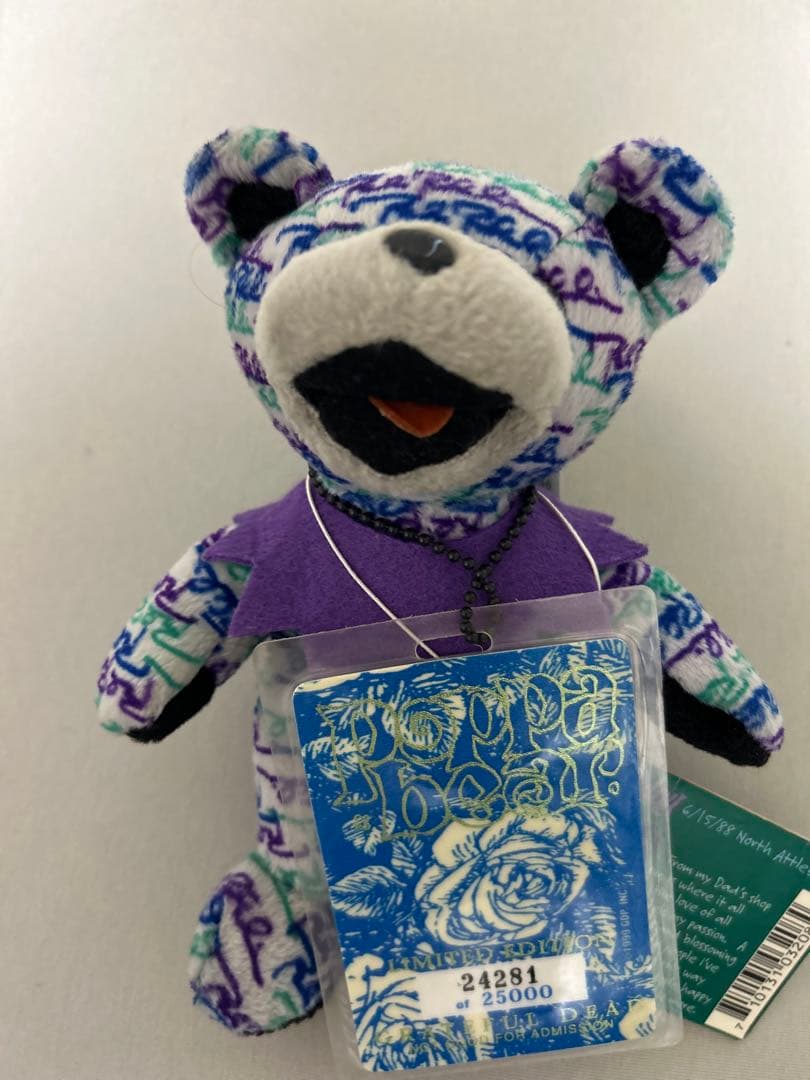 Grateful Dead Bear 24体,ツアースクラップブック1冊