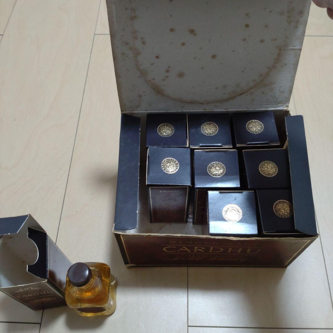 カーデュ(CARDHU) １２年 ウィスキー ミニボトル 50ml　9本
