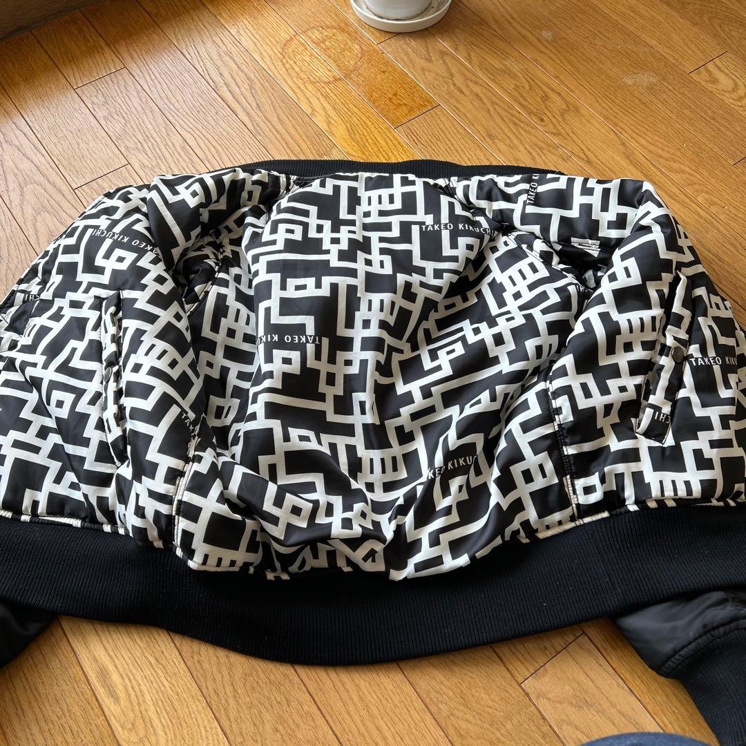 布袋寅泰✖️タケオキクチ☆MA-1☆USED